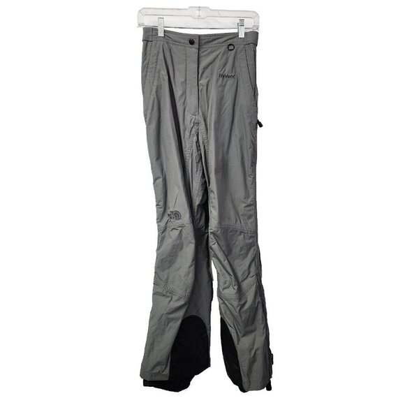 The North Face Hyvent Gray Womens Ski Snowboard Pants Zip Out Size Medium - Picture 1 of 13